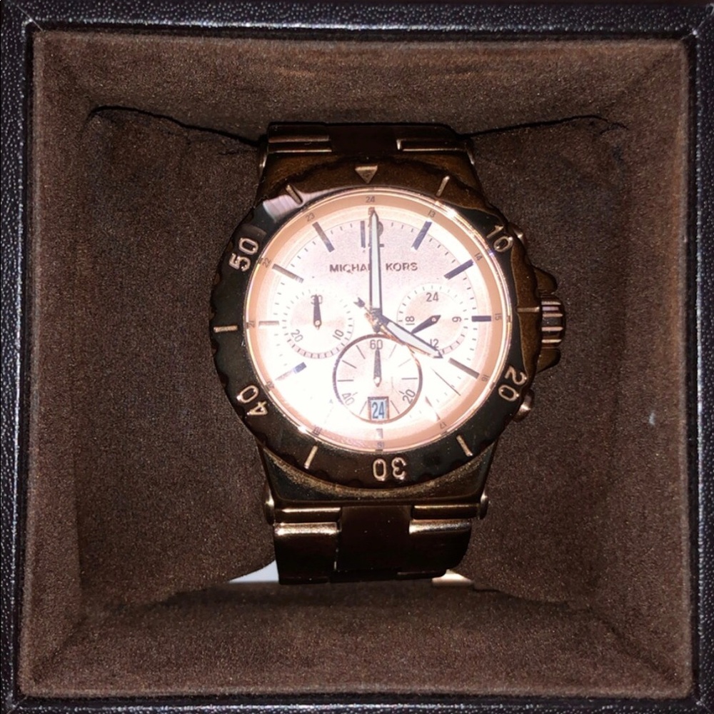 Michael Kors Rose Gold Watch